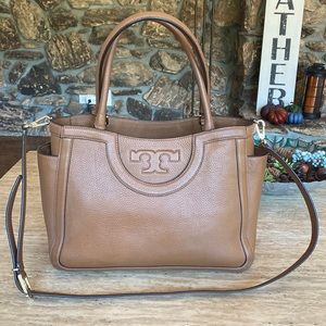 Tory Burch tan handbag